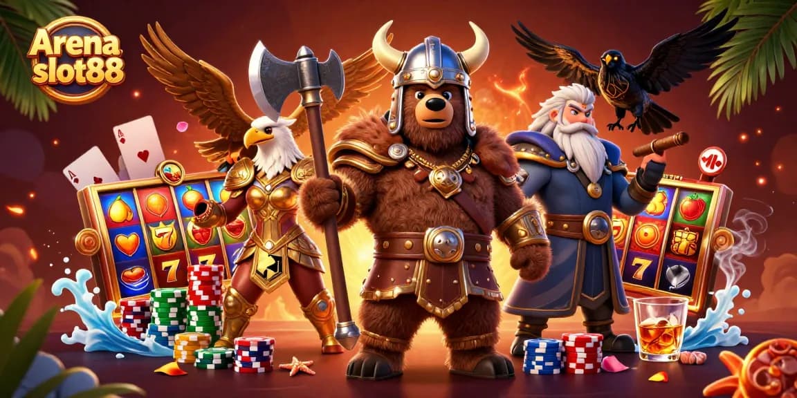 Sensasi bermain di Arena slot88 dengan beragam simbol slot menarik dan karakter mengesankan.
