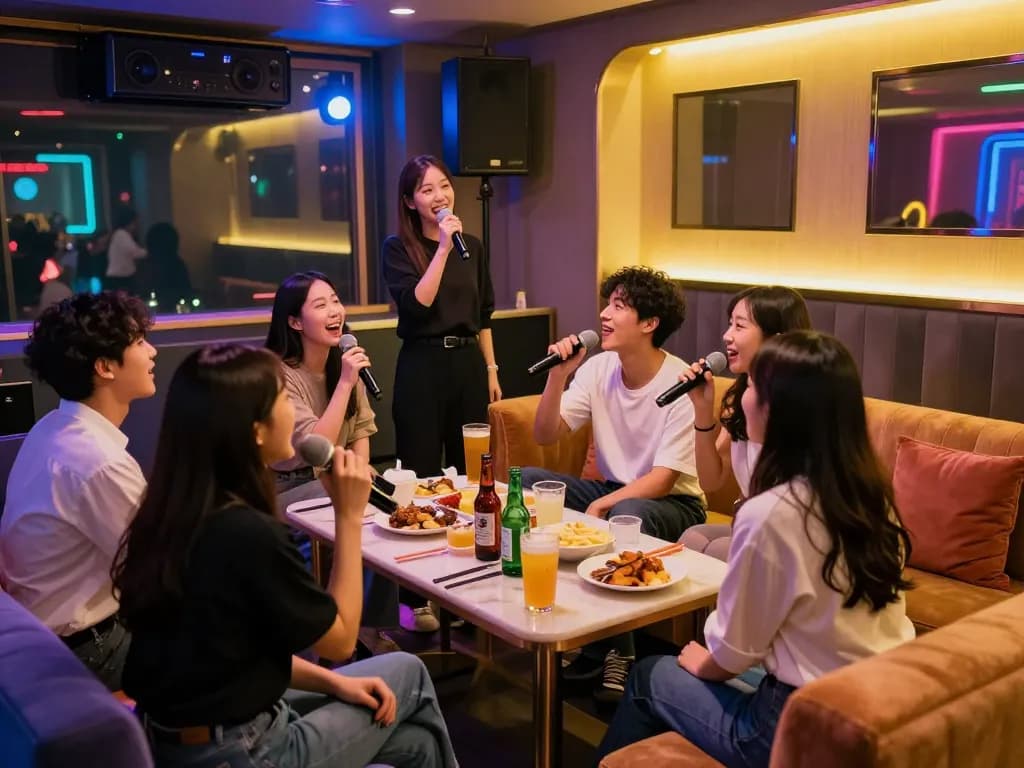 생동감 넘치는 노래방과 매력적인 분위기를 갖춘 3no.org/bupyeong에서 활기찬 밤문화를 경험하세요.