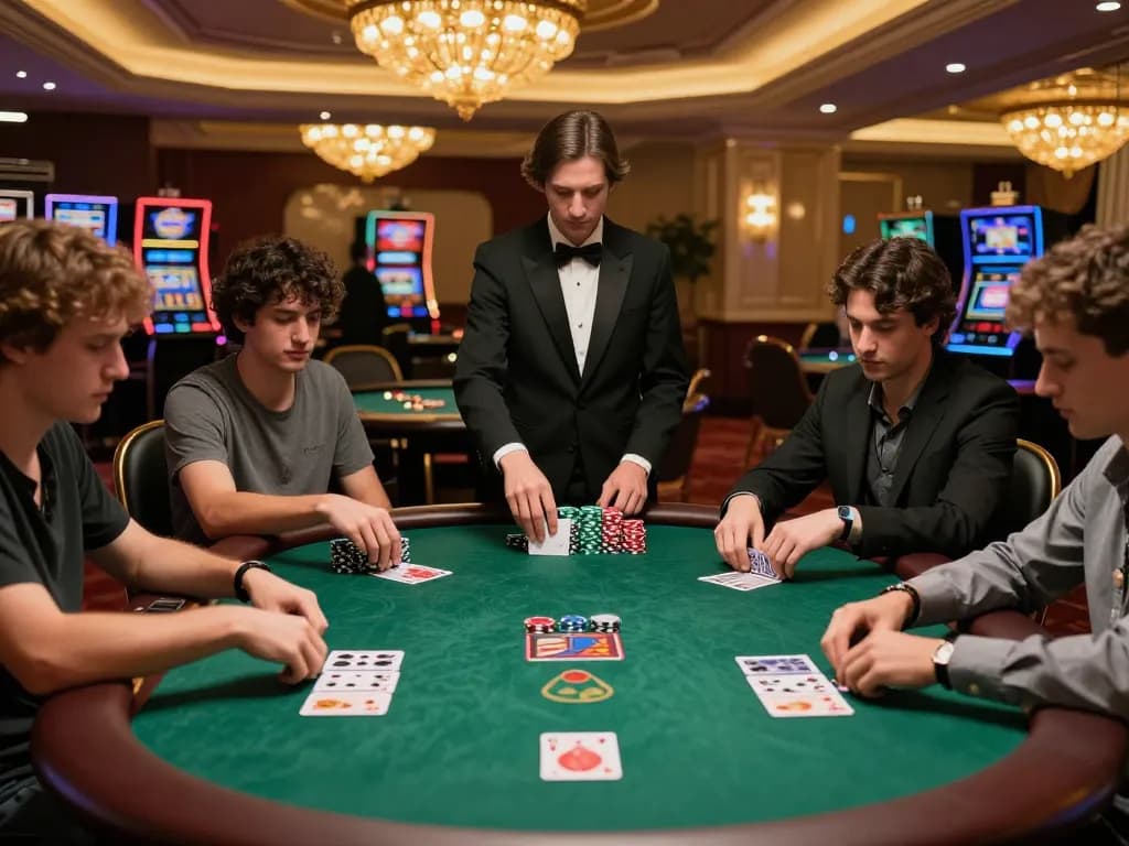 Watch players engage in a thrilling poker game at F8BET COM, highlighting notable betting strategies and intense competition.