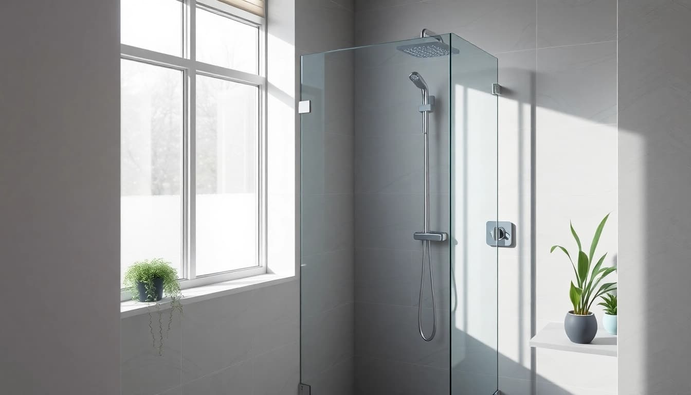 Enjoy elegant showers Australia in a modern bathroom with a sleek walk-in design.