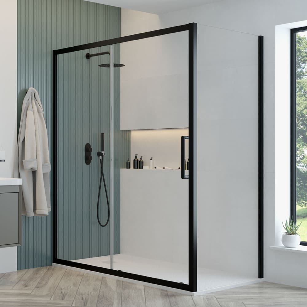 Elegant Showers | Add Luxury to Your Bathroom Using a sliding shower door Design