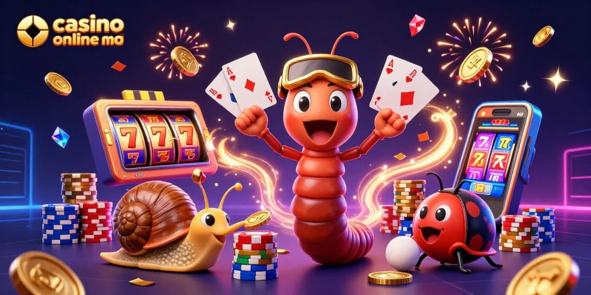 Câștigă la jocurile de noroc pe Slot.md cu un dealer miliped în 3D și simboluri de fructe