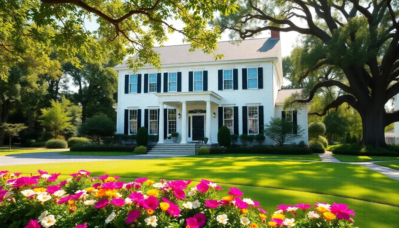 Transform your outdoor space with innovative colonial home new build construction design.