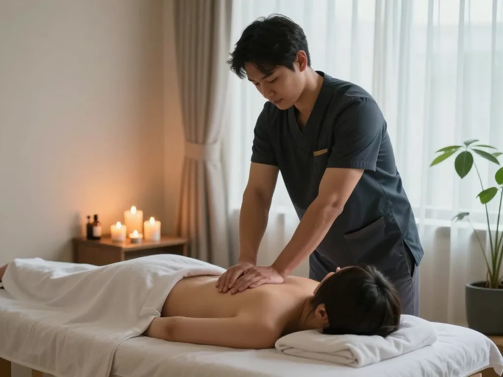 숙련된 치료사가 편안한 스웨디시 마사지를 제공하는 고요한 스파 환경에서 포항스웨디시 요법을 경험해 보세요.