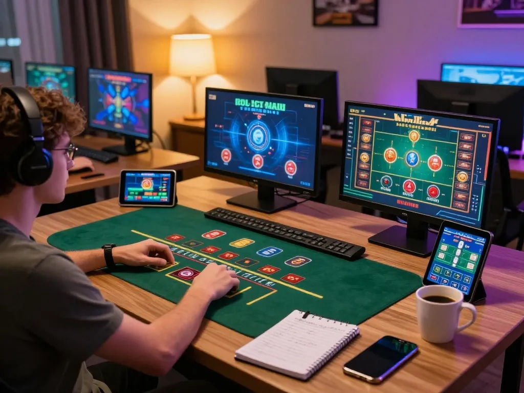 Berinteraksi dengan hotelleonardvinci untuk permainan blackjack online dalam suasana yang nyaman sambil melacak strategi.