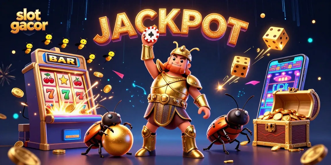 Experience the excitement of slot gacor with vibrant 3D cartoon characters highlighting jackpot wins!