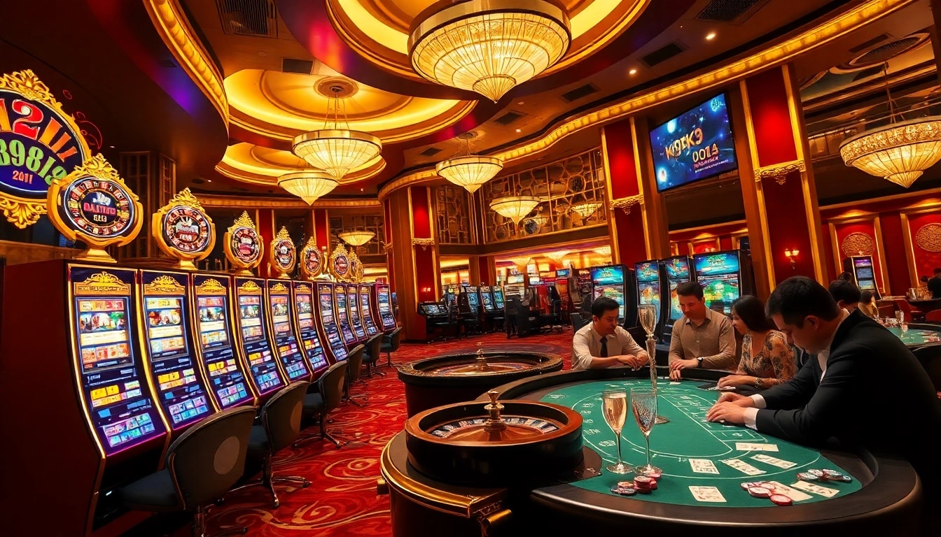 Experience k9k9 excitement with players enjoying dynamic casino games including poker and slots.