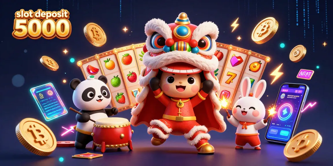 Experience enhanced thrills with slot deposit 5000 featuring dynamic characters and slot game action.