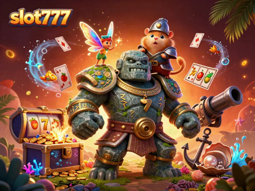 Menangkan jackpot slot777 dengan simbol-simbol keberuntungan dan petualangan menawan dalam permainan slot online.