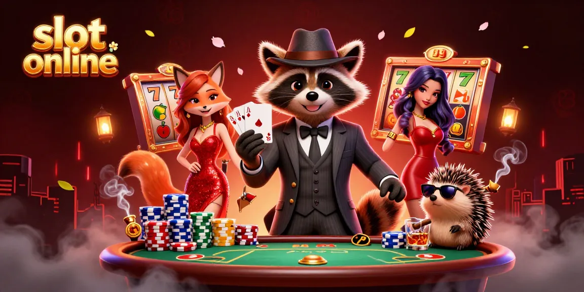 Engage in the excitement of slot online with vibrant 3D characters and thrilling game elements.