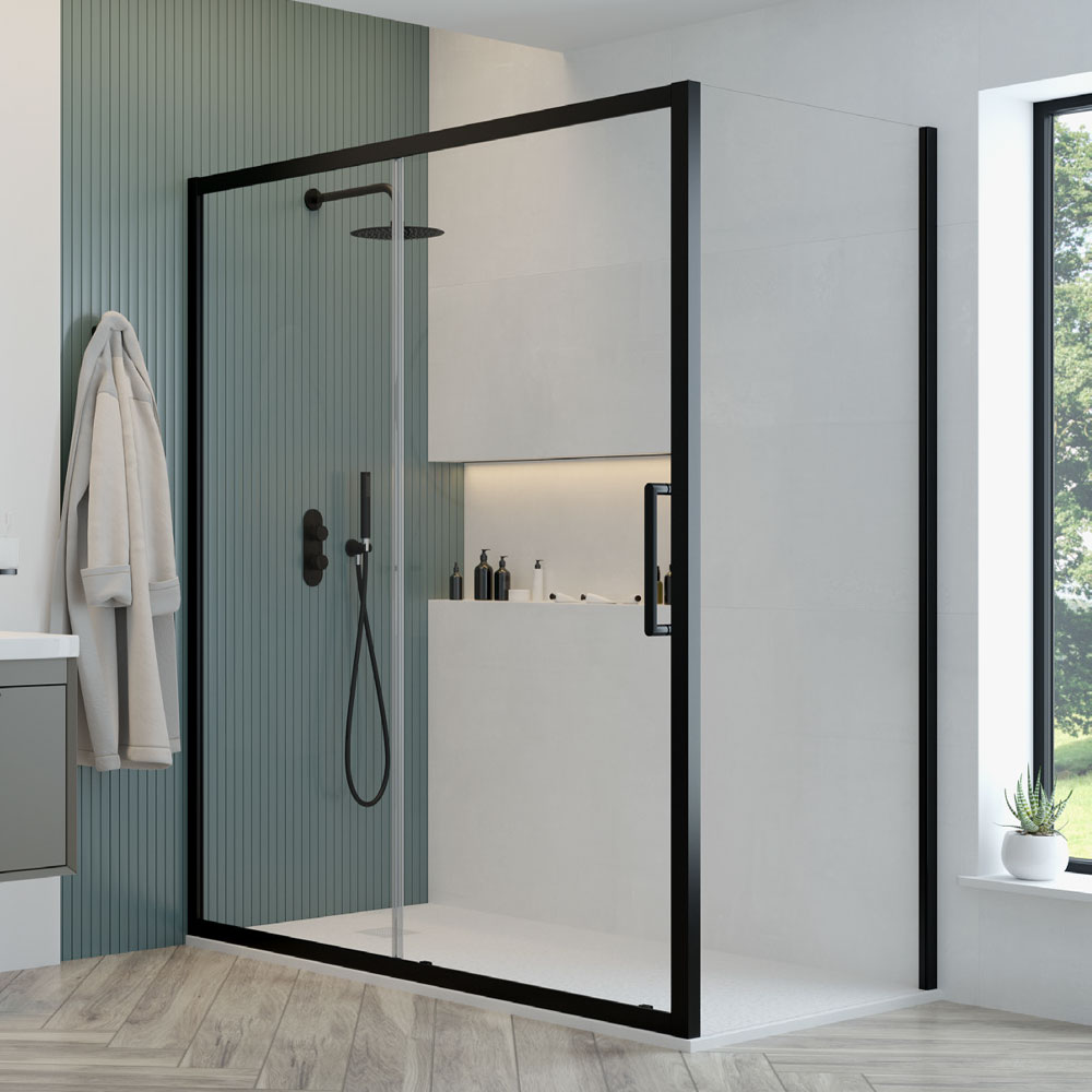 Elegant Showers | Add Luxury to Your Bathroom Using a sliding shower door Design