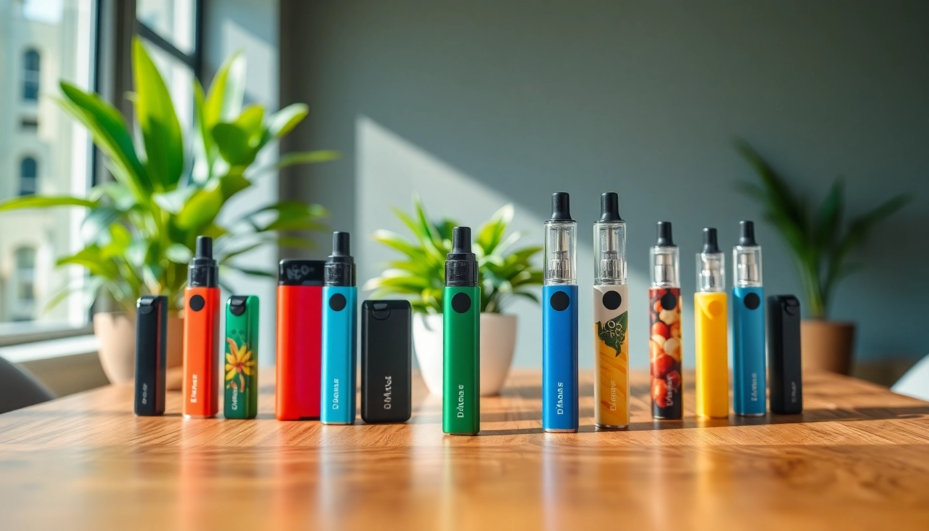 Capture of lost mary vape devices with diverse flavors emphasizing sleek design and vibrant colors.