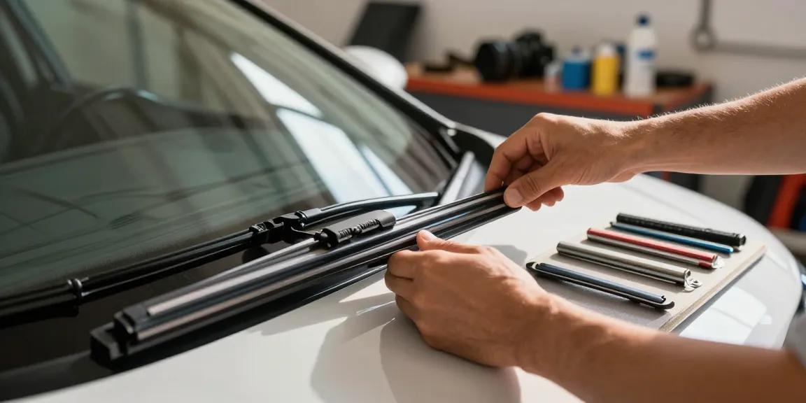 Installing a premium rear wiper blade for enhanced visibility and safety