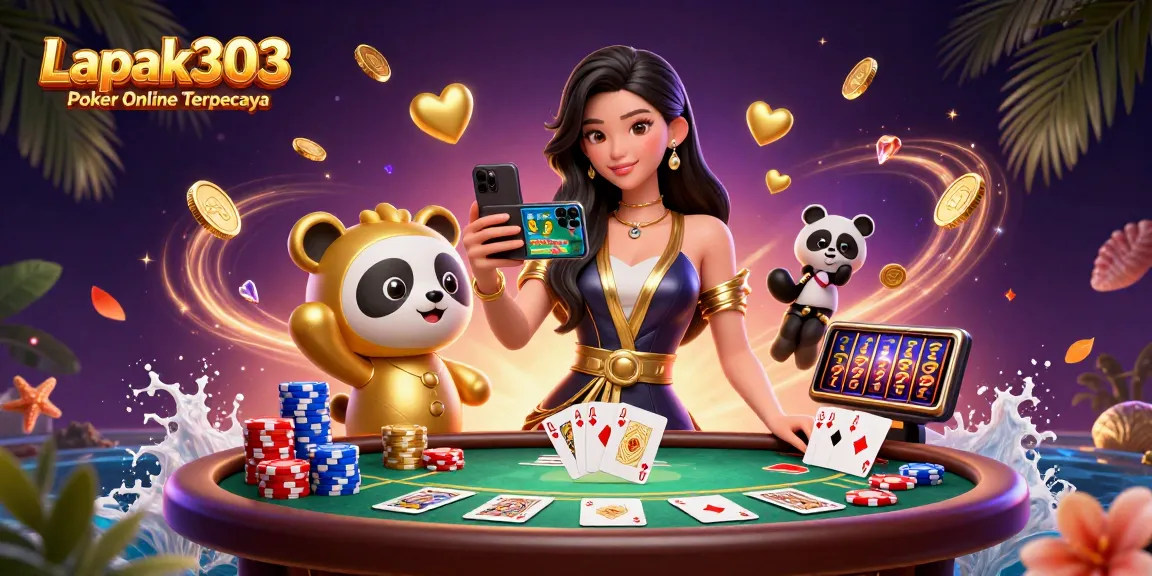 Join the excitement at Lapak303 Poker Online Terpercaya with dynamic poker action and golden gameplay elements.