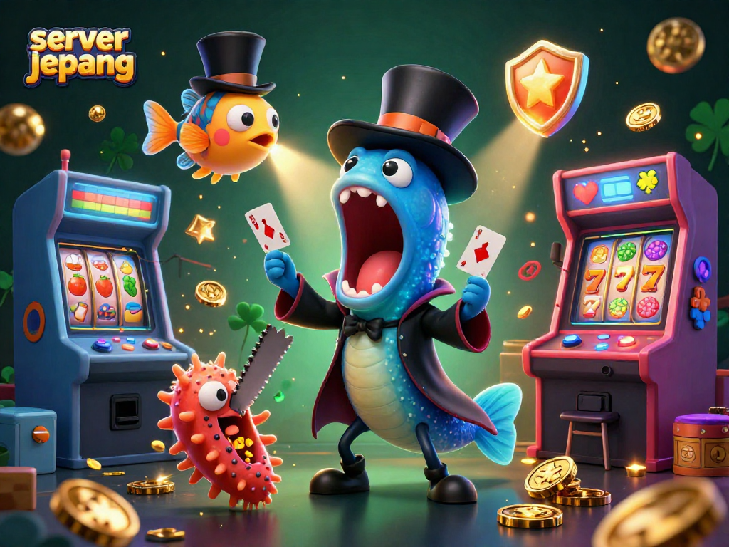 Experience thrilling server jepang gameplay with vibrant slot elements and enchanting characters.