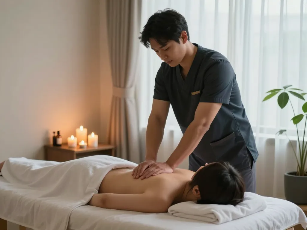 숙련된 치료사가 편안한 스웨디시 마사지를 제공하는 고요한 스파 환경에서 포항스웨디시 요법을 경험해 보세요.