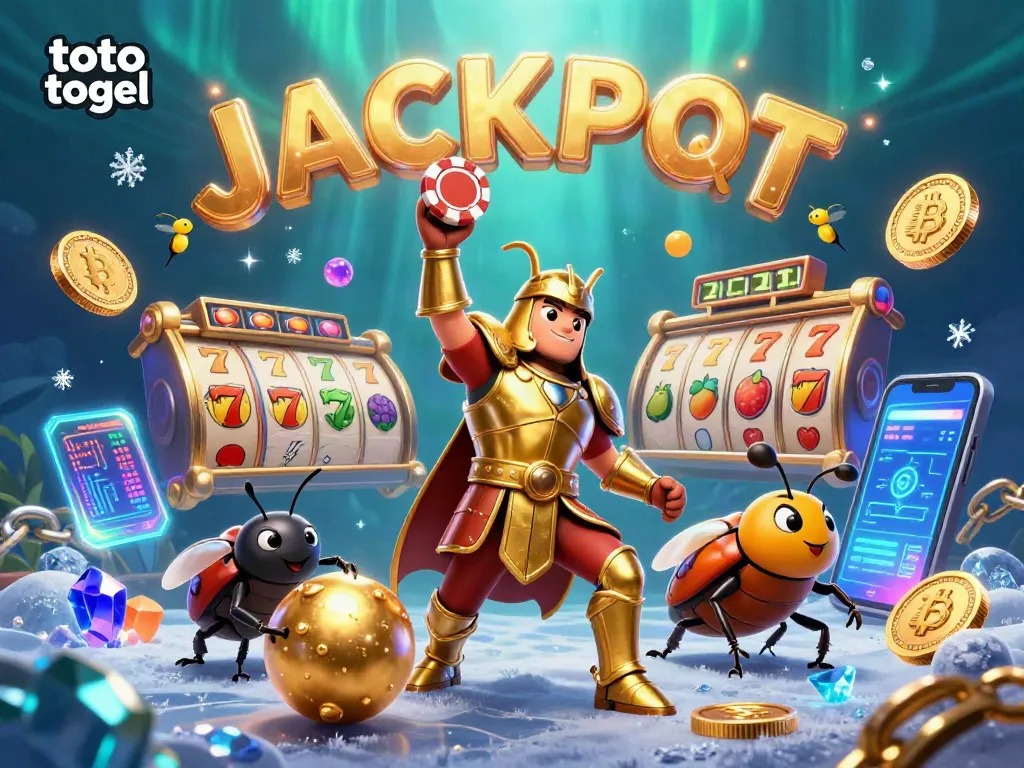 Menangkan toto togel dengan ilustrasi kasino inovatif dan menghibur dari karakter yang unik dan elemen permainan.