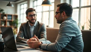 신용카드 현금화 전략을 논의하는 전문가의 모습