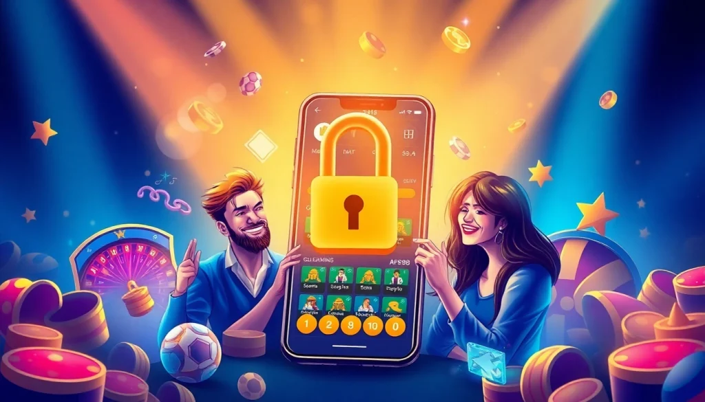 AF88 online betting app interface showcasing games like sports, casino, and slots.