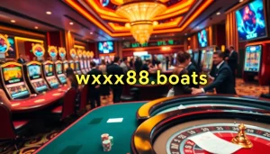 Engage with the bustling environment of https://xx88.boats/ at glamorous casino tables filled with eager players.