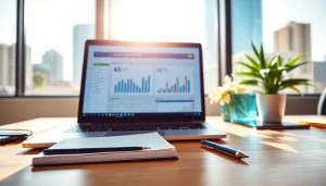 Boost engagement with our effective facebook smm panel services showcased in a vibrant workspace.