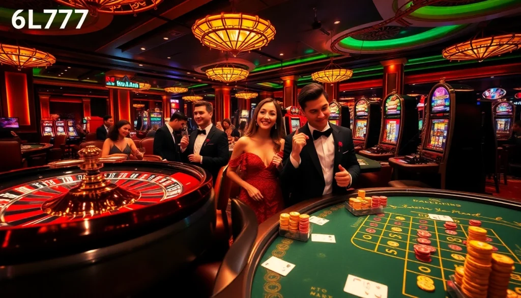 Experience thrills at 6L777.VIP with luxurious casino games and vibrant atmosphere.