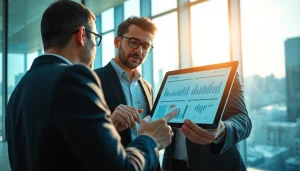 카드현금화에 대한 전략을 논의하는 전문가의 모습