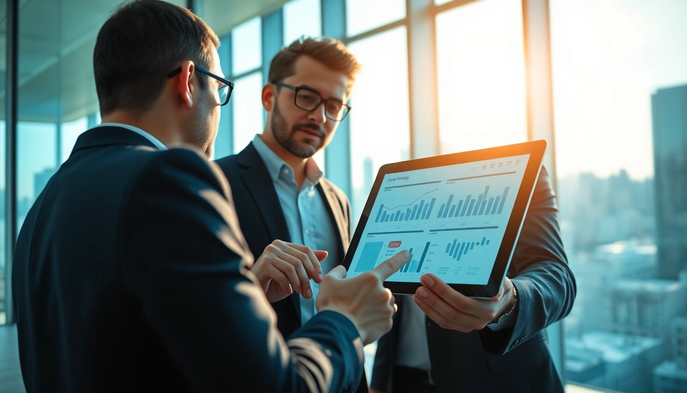 카드현금화에 대한 전략을 논의하는 전문가의 모습