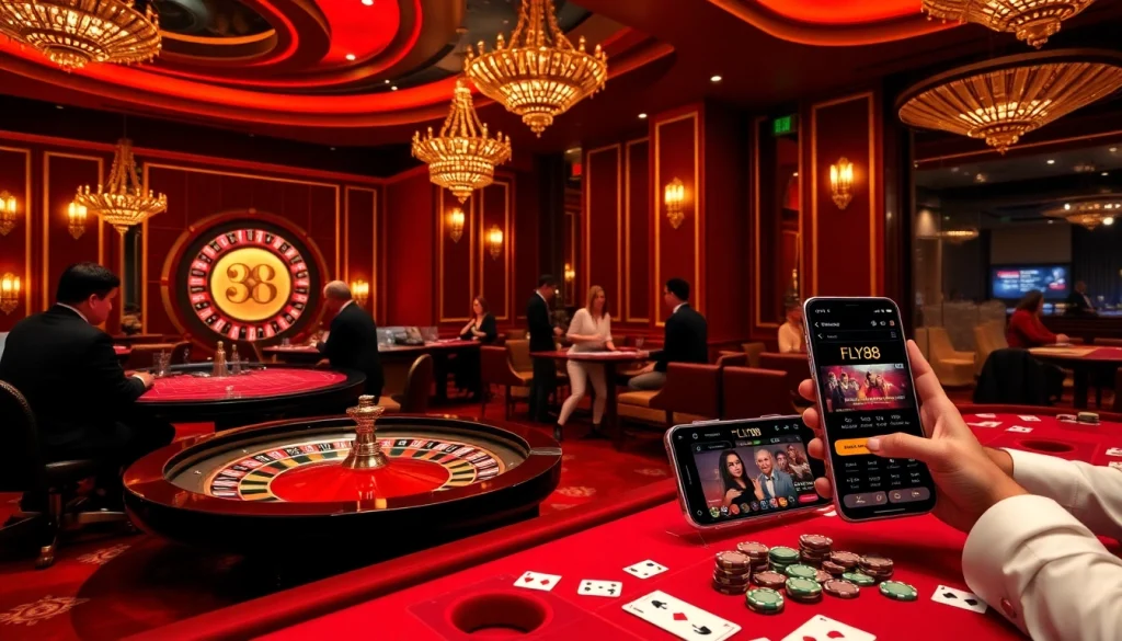 Experience excitement at FLY88 LEGAL with vibrant roulette and casino gaming visuals.