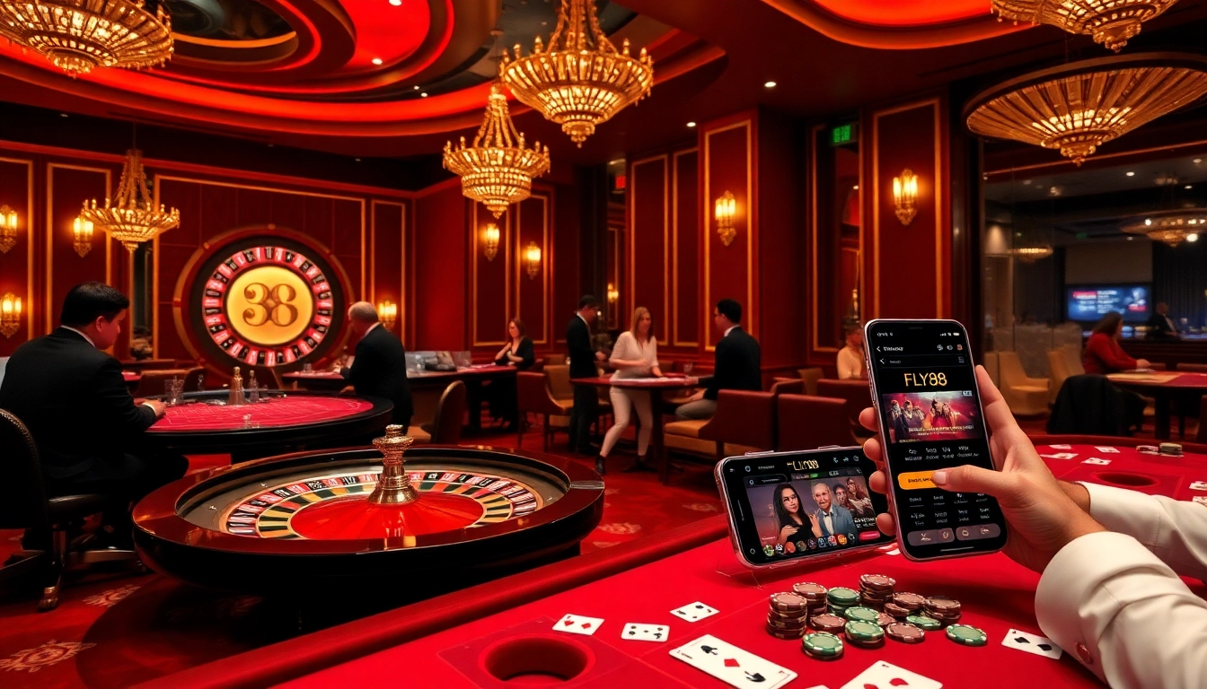Experience excitement at FLY88 LEGAL with vibrant roulette and casino gaming visuals.