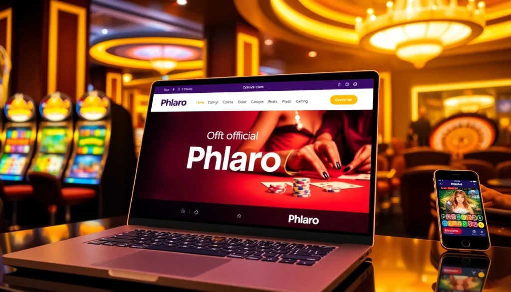 Experience thrilling play at the Official Phlaro website with vibrant casino games and allure.