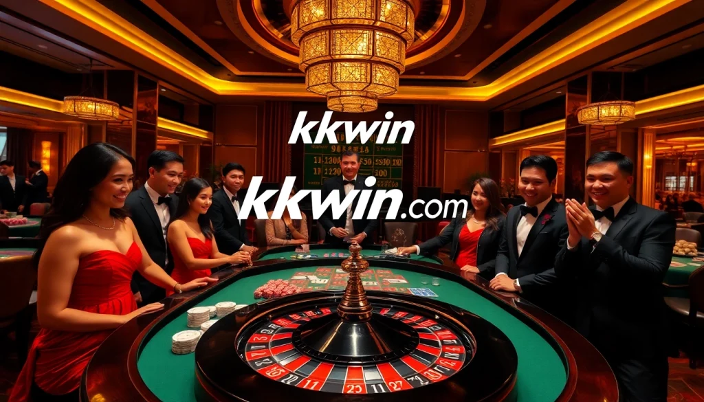 Experience the thrill of casino gaming at kkwin.com with diverse table games and captivating atmosphere.