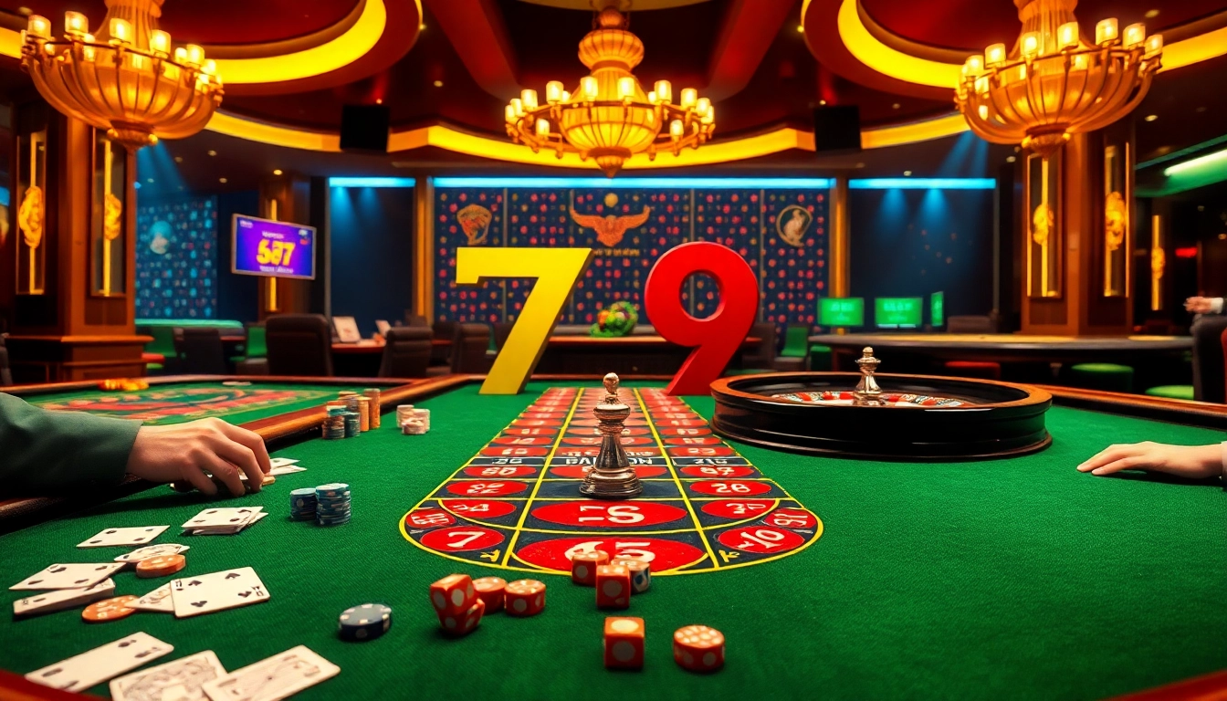 Experience dynamic betting at 79king with vibrant casino action and luxurious settings.