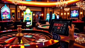 Experience thrilling games at SHBET casino with vibrant roulette and engaging players.
