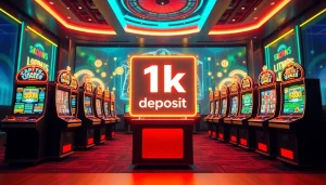 Menawarkan slot deposit 1k yang menarik dengan berbagai mesin slot warna-warni di platform judi online.