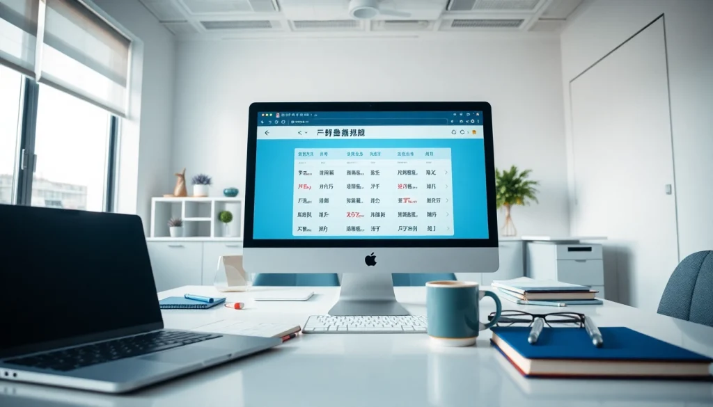 Catch a glimpse of the 网易有道翻译 desktop app in a modern workspace, illustrating an efficient translation process.