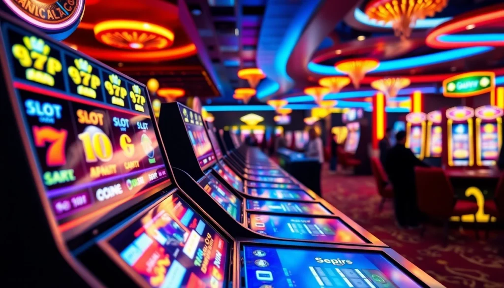 Mengatasi slot deposit 1k dengan mudah di lingkungan kasino yang penuh warna dan menarik.