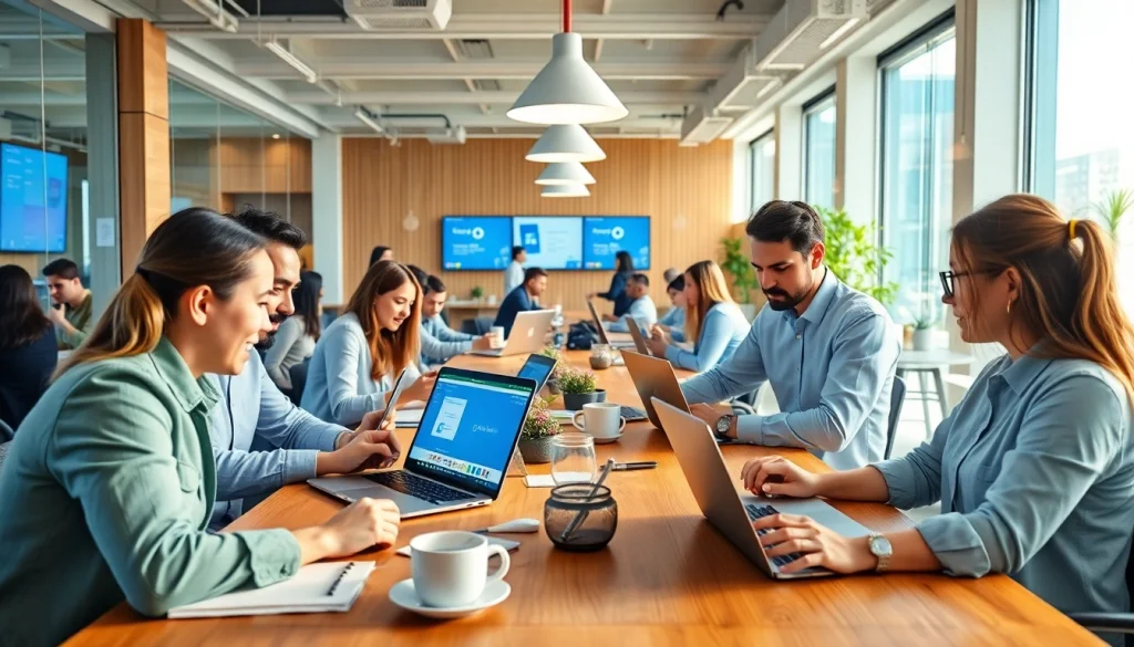 专业协作办公空间，展示正在使用的 WPS Office 应用，促进协作与生产力。