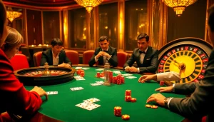 The hidden wiki reveals an exciting casino atmosphere with poker chips and a roulette wheel.