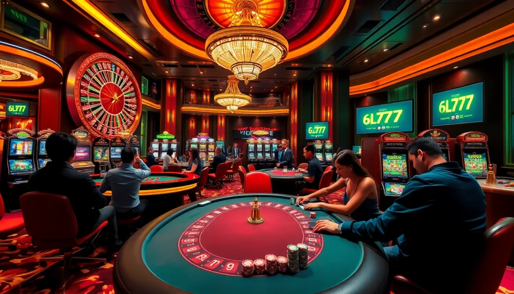 Experience the excitement of exclusive gaming at 6L777 VIP casino tables and slots.