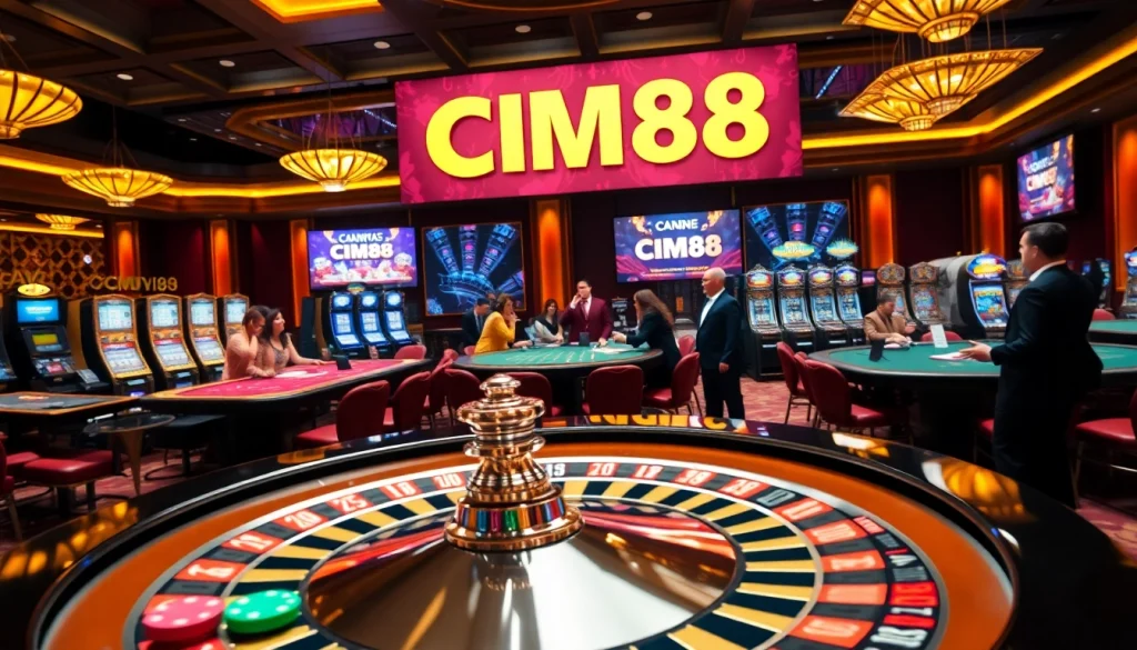 Experience the thrill of winning at CM88 with vibrant casino games and exciting action.