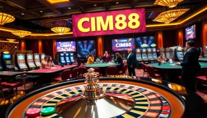 Experience the thrill of winning at CM88 with vibrant casino games and exciting action.