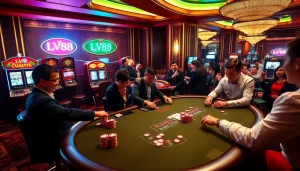 Experience the excitement of winning at lv88 casino with engaging table games and vibrant slot machines.