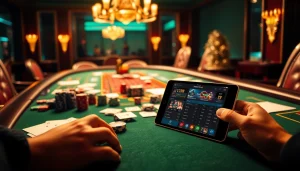 SBOBet offers an exciting online poker experience with luxury casino elements and vibrant betting action.