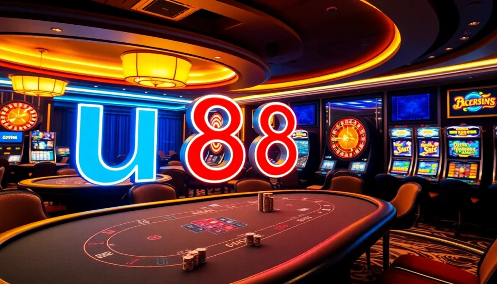 Experience the excitement of u888 with vibrant casino tables and strategic gameplay.