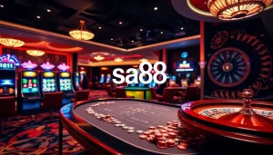 Engage with thrilling sa88 gaming experiences at a luxurious online casino.