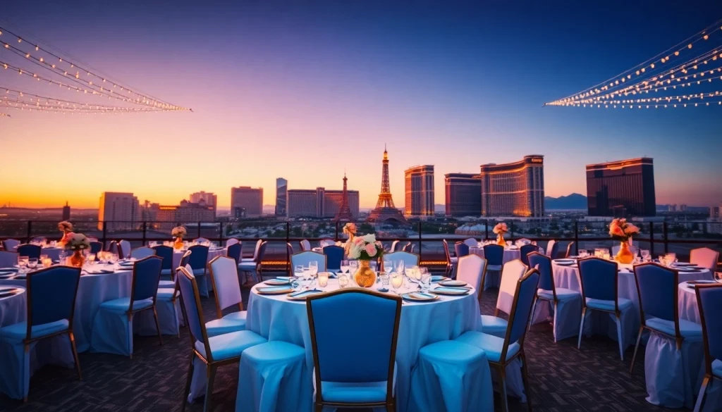 Las Vegas Chair Rentals featured in a beautifully set event scene with stylish chairs and tables.
