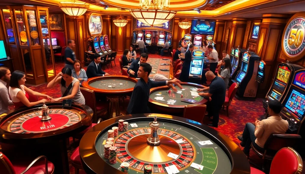 Experience the thrill of casino gaming with https://thabet77.org/ at vibrant roulette tables and strategic poker games.