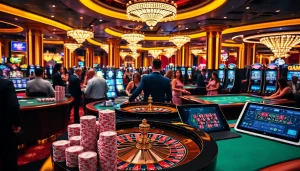 Experience the vibrant casino atmosphere at u888 com while winning big at the roulette table.