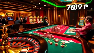 Engage in thrilling casino adventures with 789 P as players revel in poker and roulette excitement.
